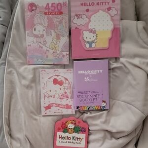 Hello Kitty Sticky Note Collection- Set Of 5